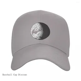 Ball Caps Tardigrade Water Bear Microorganism On The Moon Cute Cap Baseball Anime Man Hat Women's