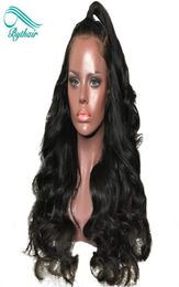 Bythair 130 150 Density Pre Plucked Human Hair Lace Front Wigs With Baby Hair Silk Base Full Lace Wig For Women1971545