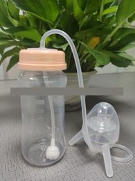 Baby Bottles Pp Material Separation Forma Milk Bottle Long St Hands Imitation Weaning Feeding Magic Drop Delivery Ot8Z2