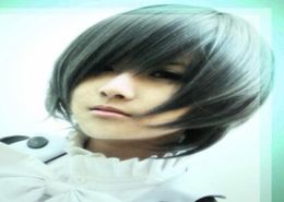 Black Butler Ciel Phantomhive KuroshitsujI cosplay wig wigs cap7076848