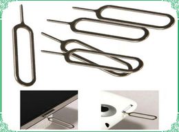 Whole SIM card pins needles for iphone opening car tray holder micro sim Eject Pin Key tool7075087