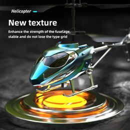 Rc Helicopter Xk913 3.5Ch 2.5Ch Remote Control plane Aircraft Fall Resistant Type-C Charge LED Outdoor Flying Toys for Kids 231229