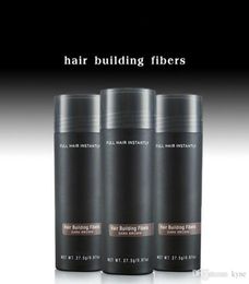 Top Brand Cosmetic 275g Hair Fibre Keratin Powder Spray Thinning Hair Concealer 10colors DHL 6819228