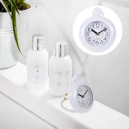 Wall Clocks Bathroom Waterproof Clock Alarm For Kids Hanging Mute Decorate Plastic Child