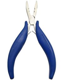 Blue handle Heat Fusion Glue Keratin Bonding Micro Rings Removal Pliers for Hair Extensions9678851