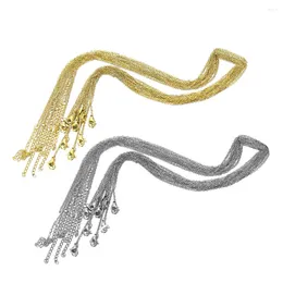 Chains 100Pcs Wholesale Stainless Steel Link Chain Necklace Cable With Lobster Claw Clasp For Diy Woman Jewelry Making