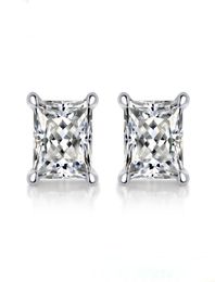 Real 05ct Moissanite Stud Earrings for Women Men Solid 925 Sterling Silver Solitaire Round Diamond Earrings Fine Jewelry4536357