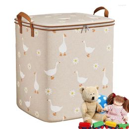 Storage Bags Bins With Lids Foldable Clothing Dustproof Case For Clothes Toys