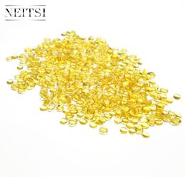 Neitsi 400pcs Professional Amber Fusion Keratin Hair Extension Glue Tip Beads3643338