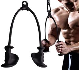 Ergonomic Triceps Rope Easy to Grip NonSlip Heavy Duty Pull Down Handle DIY Pulley Cable Attachment Gym Upgraded Workout Bar 22047894001