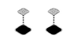 Earring for women Luxury Designer Earring dangles Four leaf Clover jewlery design Stud Earrings Christmas gift Stainless Steel lux9493787