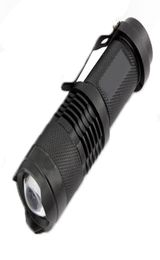 Mini penlight 2000LM Waterproof LED Flashlight Torch 3 Modes zoomable Adjustable Focus Lantern Portable Light use AA 14500 batter5167300