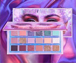 HUDAMOJI Cross border 18 Colour Mercury Retrograde eye shadow Pearlescent Matte Micro Shining Sheet Colouring without Stain5447678