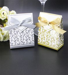 Sweet Cake Gift Candy Boxes Bags Anniversary Party Wedding Favours Birthday Party Supply 100pcs Favor whole1376067