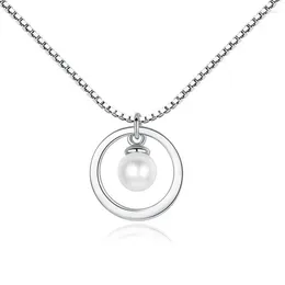 Pendants REETI 925 Sterling Silver Circle Strip Necklaces & For Women Fashion Sterling-silver-jewelry