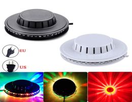 UFO LED Stage Lighting 8W 48LEDs RGB Projector Laser lights Bar Disco Dancing Party DJ Club Pub Music Lamp5138526