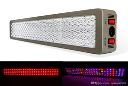 Platinum Series P600 use power 1200W LED Grow Light AC 85285V Double Chip Hydroponics DUAL VEG FLOWER FULL SPECTRUM Plant Grow Li7545611