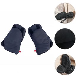 1 paio di guanti invernali caldi per passeggino guanti addensati guanti da esterno impermeabili 240102