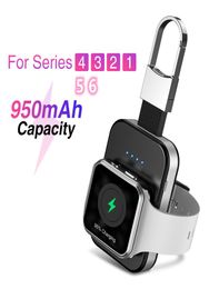 Qi Wireless Charger For iWatch 6 5 4 3 2 Magnetic Charging Portable Mini PowerBank Watch Wireless Charging External Battery7023455