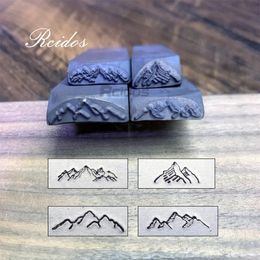 Chokers Mountains Hill Design Stamp,rcidos Diy Bracelet/jewelry Symbols Steel Stamp,hrc58 Degree,1pcs Price