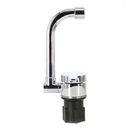 Kitchen Faucets 360 Degree Swivel RV Faucet Chrome Polished Rust-Proof Water With Brass Construction Boating Equipment For Bar Yacht