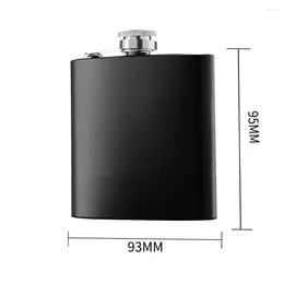 Hip Flasks 6/8oz Flask Boating Camping Hiking Hunting Large Capacity Liquor Pocket Replacement Spare Parts Tailgating