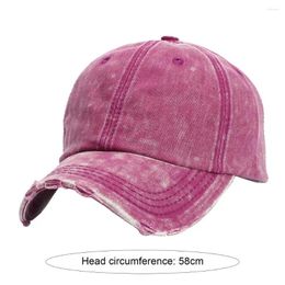 Ball Caps Chic Baseball Hat Wide Brim Sun Protection Comfortable Wear Resistant