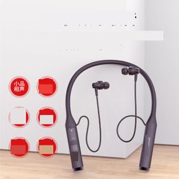 Cell Phone Earphones Private Mode Hanging Neck Bluetooth Headset Mti-Function Display With Radio Plable Wireless Motion Long Life Drop Ot4Te