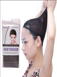20pcs per lot Fishnet Wig Cap Stretchable Elastic Hair Net Snood5561624
