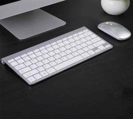Mini Wireless Rechargeable Keyboard And Mouse Set With USB Receiver Waterproof 24GHz For Laptop Notebook Mac Apple PC Computer 215038290