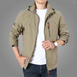 Men S Jackets Autumn Jacket Outdoor Coat Man Windproof Spring Mens Camping Male Work Wear Clothes