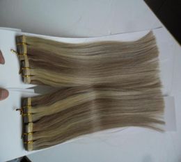 Skin Weft Hair Extensions 200g 80pcs Tape in Hair 100 Real Remy Human Hair Extensions7233854