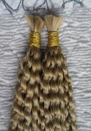 Bulk human hair whole 2 Bundles Bulk afro kinky curly braiding hair 200G no weft human hair bulk for braiding2369667