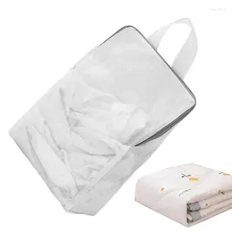 Laundry Bags Lingerie For Washing Delicates Anti-Winding Honeycomb Wash Bag With Handle Mesh Delicate Bra