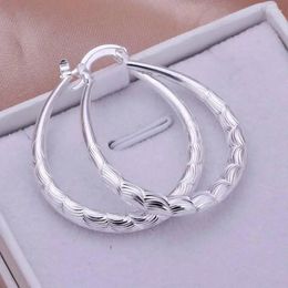 Hoop Earrings SAIYE Fashion For Women 925 Sterling Silver Wedding Hook Beautiful High Quality Earring Jewellery Cute Gift