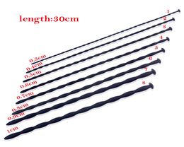 4PCS SET Urethral Sound Silicone Flexible Penis Plug Multi Beads Urethral Dilator Set Sex Toys for Men Urethral Sound Dilator Mast4612790