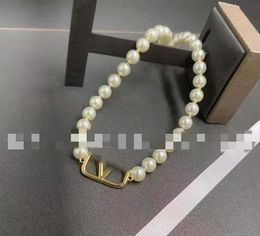 Pearl-Shaped Pendant Personalised High-Grade Sweater Chain Classic Retro Necklace Pendants