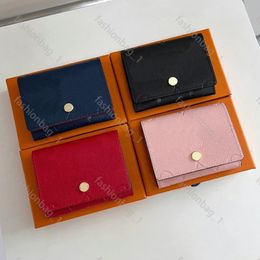 Mini Designer bag luxury coin purse designer wallet fold mens fashion card holder High quality leather key pouch 58456