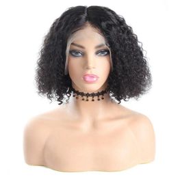 Ishow Body Wave Short Bob Wig Remy Water 134 Lace Front Wig Straight Curly PrePlucked Brazilian Deep Human Hair Wigs for Women A787771632