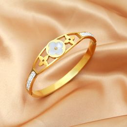 Gold Bangle Silver Designer Bracelet Luxury Girl Love Circle Bracelet Classic Brand Jewellery Couple Gift Box Fashion Family Accessories