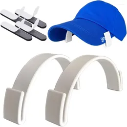 Kitchen Storage 2PCS White Hat Bill Bender Plastic Sizing Reducer Tape Curving Band Brim Shaper Tool Caps