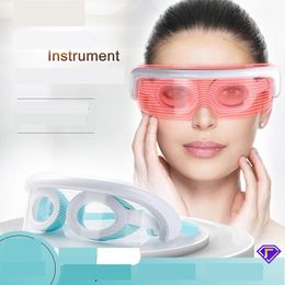 Eye Masr Beautif Led Beauty Treasure 3 Color Instrument Constant Temperature Home Mas Protection Vibration Drop Delivery Ot7Lu