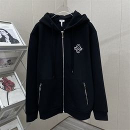 Men's hoodie designer hoodie early autumn new niche design fashion cardigan men and women the same fashion casual cashmere coat