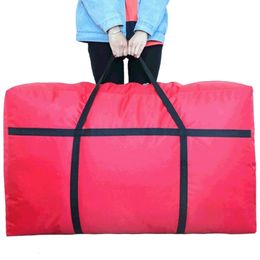 100L120L180L Extra Large Travel Bag Baggage Tote Capacity Move House Luggage Storage Sacks Handbags Drop 240102