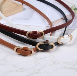 Belts Sweet Pants Thin Bow Women Leather Casual Dress Shirt Belt Elastic Waist Fashion Design Student Style Color2521258