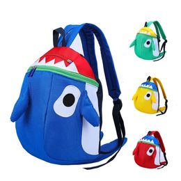 Little Kid Toddler Backpack Baby Boys Girls Kindergarten Pre School Bags Cute Shark Cartoon Backpacks for Baby Boy Girl 240102