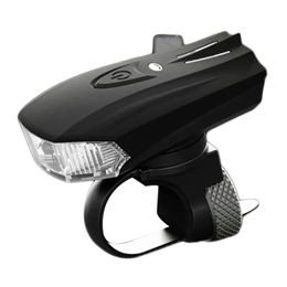 Lights Cycling Light Bike Bicycle Smart Sensor Warning Light Shock Sensor LED Front Lamp USB Charging Night Riding free shipping