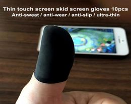 Ultra Thin Mobile Finger Sleeve TouchScreen Game Controller Sweatproof Gloves For Phone Gaming PS Switch Game console5232574