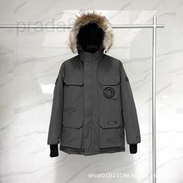 Men's Down & Parkas Designer Winter Warmth Tool canada High Version Autumn and Fashion Versatile Women's Windproof Waterproof Black Label jacket YEDV