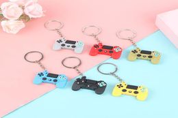 Keychains Creative Personality Simulation Game Keychain Ring Pendant Couple Key Chain Machine Car Bag Charm6834444